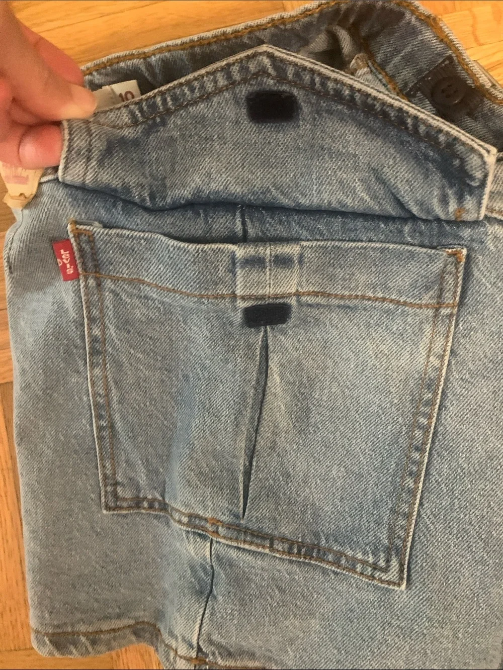 NWOT Levi’s Skort w/ Side Pocket Light Wash Denim - Girls Size 10